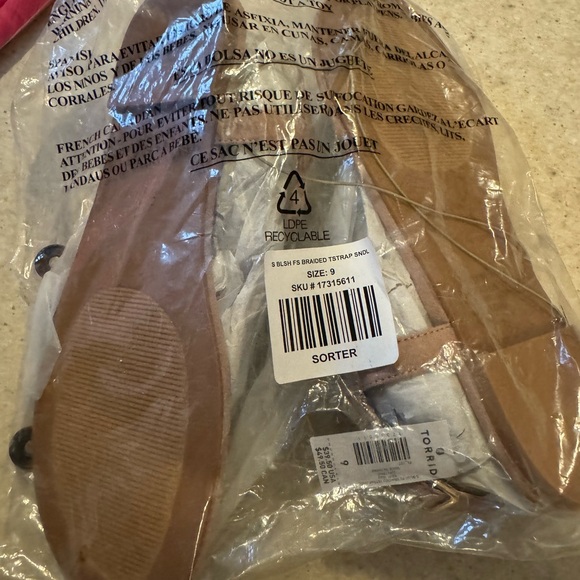 Braided T-Strap Sandal 9 - Picture 3 of 5